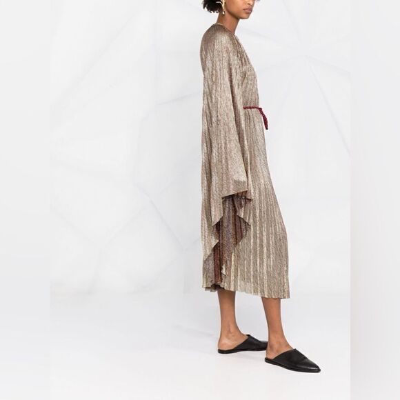 Forte Forte draped-sleeve Pleated
Dress - Picture 6 of 15